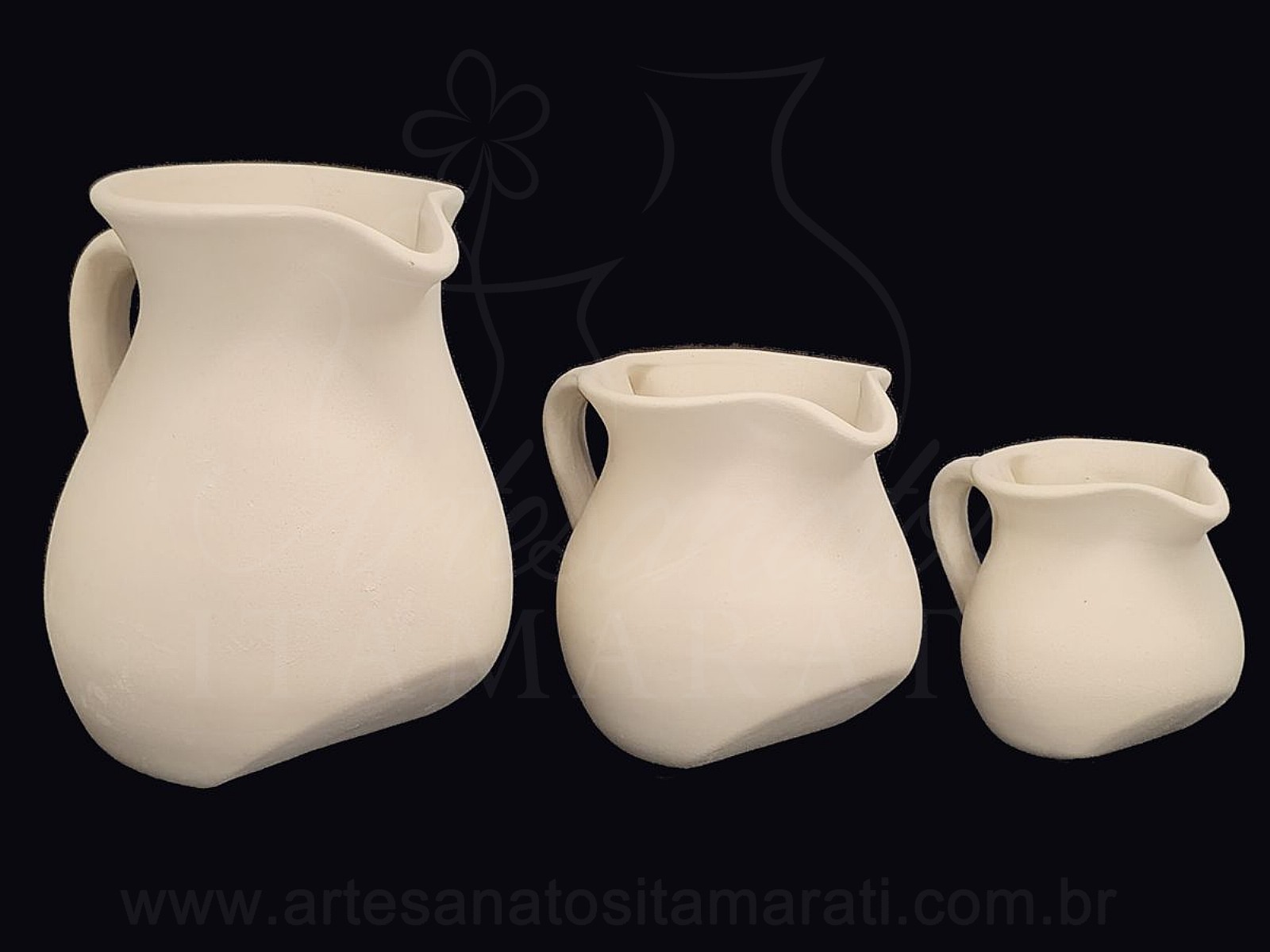 Trio Jarra Inclinada P M G